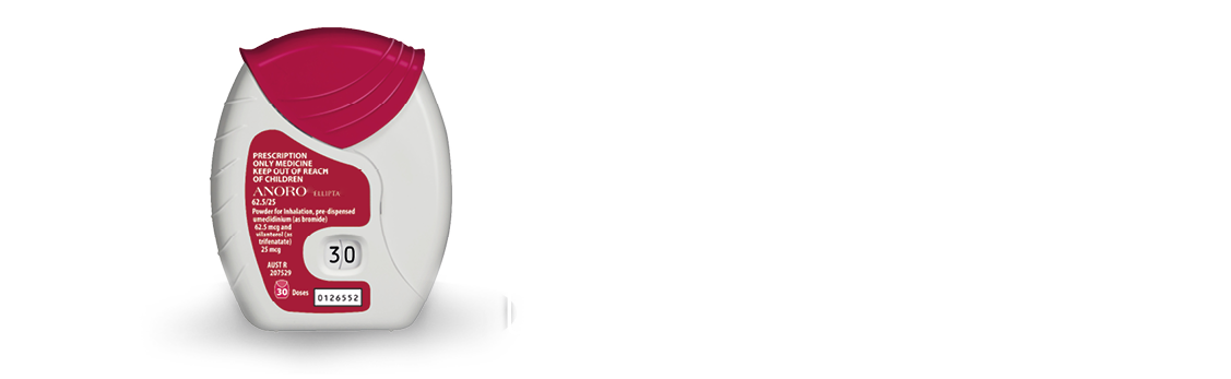 The Anoro Ellipta is a fully funded inhaler