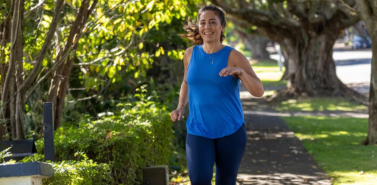 Running Lady